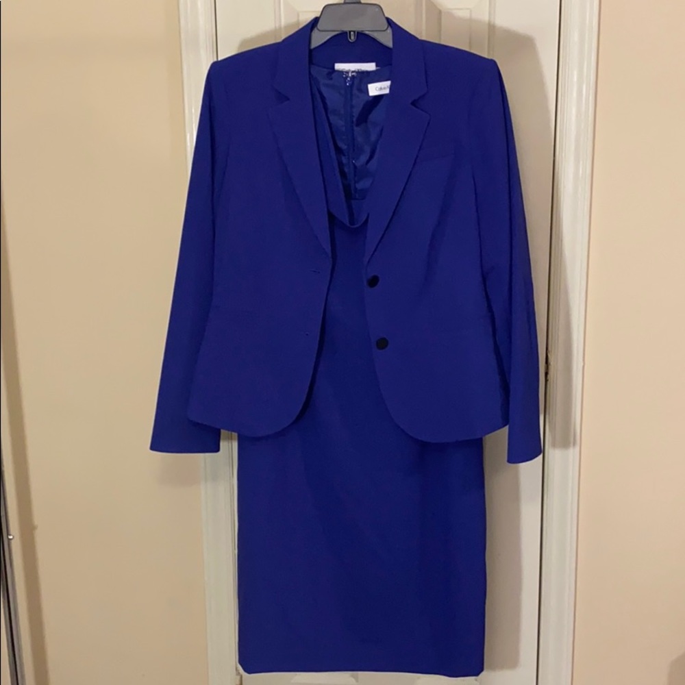 Women’s Calvin Klein dress with blazer